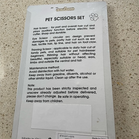 Pet scissor set - Picture 2 of 2